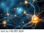 Essential Neuronal connection. Generate Ai. Стоковое AI-изображение, AI-художник Иван Рябоконь / Фотобанк Лори