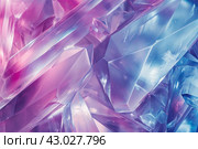 Abstract crystal background. Generate AI. Стоковое AI-изображение, AI-художник Иван Рябоконь / Фотобанк Лори