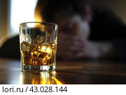 Drinking alcohol abuse. Generate Ai. Стоковое AI-изображение, AI-художник Иван Рябоконь / Фотобанк Лори