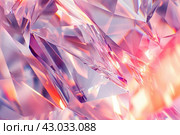 Radiant Abstract crystal background. Generate AI. Стоковое AI-изображение, AI-художник Иван Рябоконь / Фотобанк Лори