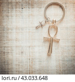 Egyptian Cross Ankh. Стоковое фото, фотограф Любовь Назарова / Фотобанк Лори