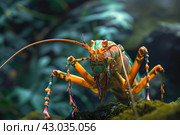 Mythical Arthropod antient fantasy image. Generate Ai. Стоковое AI-изображение, AI-художник Иван Рябоконь / Фотобанк Лори