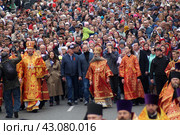 Пасхальный Крестный ход 2024. Редакционное фото, фотограф Яна Савинова / Фотобанк Лори