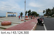 Улица Бич роуд (Beach road). Пранбури (Pran Buri). Провинция Прачуап-Кхири-Кхан. Таиланд (2024 год). Редакционное фото, фотограф lana1501 / Фотобанк Лори
