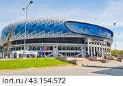 Cтадион "Динамо". Весенний день. Солнечно. Москва (2024 год). Редакционное фото, фотограф E. O. / Фотобанк Лори