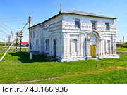 Церковь Косьмы и Дамиана. Село Калмакское. Тюменская область. Россия (2024 год). Стоковое фото, фотограф Александр Тараканов / Фотобанк Лори