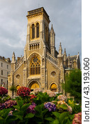 Church of Saint Eugenie of Biarritz. Стоковое фото, фотограф Яков Филимонов / Фотобанк Лори