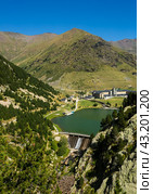Vall de Nuria valley in Pyrenees mountains. Стоковое фото, фотограф Яков Филимонов / Фотобанк Лори