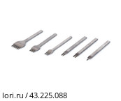 Leather Tools, Leather Craft Sewing Awl Incised Edges Tool Manual DIY Professional Leather Stitching Tool. Стоковое фото, фотограф Елена  Попкова / Фотобанк Лори