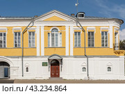 The building of The Seminary in the Spaso-Prilutsky monastery. Russia, Vologda, September 8, 2018. Стоковое фото, фотограф Сергей Н / Фотобанк Лори