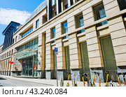 Ермолаевский переулок, дом 3. Москва. Россия (2024 год). Редакционное фото, фотограф E. O. / Фотобанк Лори