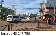 Район Шантабули (Chanthabuly). Вьентьян. Лаос (2024 год). Редакционное фото, фотограф lana1501 / Фотобанк Лори