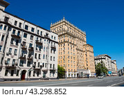 Проспект Мира, дома 47 и 49. Москва (2024 год). Редакционное фото, фотограф E. O. / Фотобанк Лори