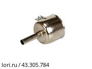 Soldering nozzle for hot air gun rework station. Стоковое фото, фотограф Денис Дряшкин / Фотобанк Лори