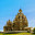 View of the northwestern facade of the churches of the transformation of the Lord and the Protection of the Blessed Virgin Mary on the island of Kizhi (2023 год). Редакционное фото, фотограф Владимир Ушаров / Фотобанк Лори