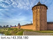 Monastery of Saint Euthymius, Suzdal, Russia. Стоковое фото, фотограф Boris Breytman / Фотобанк Лори