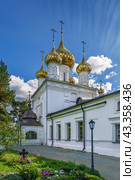 Cathedral of the Life-Giving Trinity, Nerekhta, Russia. Стоковое фото, фотограф Boris Breytman / Фотобанк Лори
