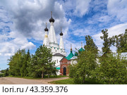 Alekseevsky Monastery, Uglich, Russia (2021 год). Стоковое фото, фотограф Boris Breytman / Фотобанк Лори