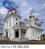 Resurrection Cathedral in Shuya, Russia (2022 год). Стоковое фото, фотограф Boris Breytman / Фотобанк Лори