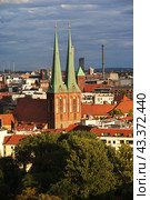The view on Berlin, Germany (2015 год). Стоковое фото, фотограф Сергей Стрелков / Фотобанк Лори