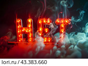 НЕТ курению. Стоковое AI-изображение, AI-художник Щеголева Ольга / Фотобанк Лори