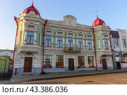Старая архитектура города Сарапул (2020 год). Стоковое фото, фотограф Алексей Денисов / Фотобанк Лори