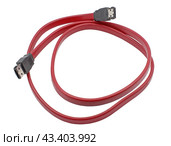 Кабель для подсоединения жесткого диска к компьютеру. Hard disk drive power cables. Стоковое фото, фотограф Татьяна Д / Фотобанк Лори