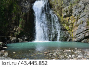 Сочи в апреле, Змейковский водопад. Стоковое фото, фотограф Александр Карпенко / Фотобанк Лори