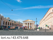 Перинная линия — линия в Центральном районе Санкт-Петербурга.( Портик Руска) Редакционное фото, фотограф Татьяна Шикова / Фотобанк Лори