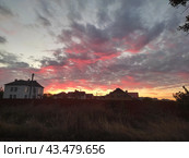 Ванильный закат. Стоковое фото, фотограф Александр Некрасов / Фотобанк Лори