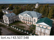 Здание "Дом Пьянковых" в Сольвычегорке Архангельской области (2022 год). Стоковое фото, фотограф Николай Гернет / Фотобанк Лори