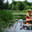 Girl in hat and swimsuit. Girl on vacation on the lake. Girl in a boat in summer. (2010 год). Редакционное фото, фотограф Zima Nadezhda / Фотобанк Лори