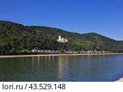 Castle in Rhine Valley in west Germany (2015 год). Стоковое фото, фотограф Сергей Стрелков / Фотобанк Лори