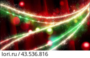 Абстрактный яркий новогодний фон. Abstract bright New Year background. Стоковое AI-видео, аниматор Irina Khaliavina / Фотобанк Лори