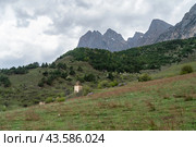 Эгикхал. Село в Ингушетии. (2024 год). Стоковое фото, фотограф Константин Яковлев / Фотобанк Лори