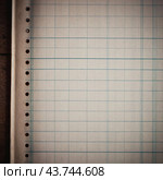 Grid pattern with evenly spaced squares. Academic settings for calculations, sketches, drafting. Environment for students engaged in mathematical tasks, engineering designs, or artwork applications. Стоковое AI-изображение, AI-художник Юлия Петровская / Фотобанк Лори