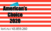 3d rendering of Election vote concept. Стоковая иллюстрация, иллюстратор Nicholas Han / PantherMedia / Фотобанк Лори