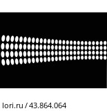 3d rendering of 3D Dots Wall Layout. Стоковая иллюстрация, иллюстратор Nicholas Han / PantherMedia / Фотобанк Лори