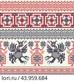 Russian pattern 9. Стоковая иллюстрация, иллюстратор Richard Laschon / PantherMedia / Фотобанк Лори