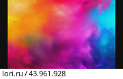 Colored powder explosion on gradient dark background. Freeze motion. Стоковое AI-видео, аниматор Ирина Ручушкина / Фотобанк Лори