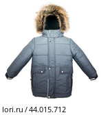 Warm jacket isolated. Стоковое фото, фотограф Андрей Армягов / Фотобанк Лори