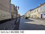 Пешеходная улица Урицкого. Город  Иркутск (2024 год). Стоковое фото, фотограф Александр Тараканов / Фотобанк Лори