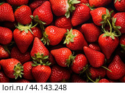 Fruitful Strawberry eco bush. Generate Ai. Стоковое AI-изображение, AI-художник Иван Рябоконь / Фотобанк Лори