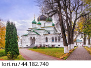 Федоровский монастырь, Феодоровский собор, Святые Ворота, Переславль-Залесский (2020 год). Стоковое фото, фотограф Baturina Yuliya / Фотобанк Лори