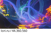 Abstract swirling colors creating psychedelic liquid art background. Стоковое AI-видео, аниматор Юрий Поздников / Фотобанк Лори
