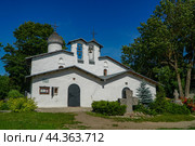 Церковь Покрова и Рождества от Пролома (2024 год). Стоковое фото, фотограф Константин Яковлев / Фотобанк Лори