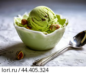 Ice cream for those with a sweet tooth. Dessert. Стоковое AI-изображение, AI-художник Сергей Елизарьев / Фотобанк Лори