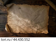 Unmarked Blank paper sheet. Generate Ai. Стоковое AI-изображение, AI-художник Иван Рябоконь / Фотобанк Лори