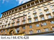 Малая Никитская улица, дом 16/5. Москва. Россия (2024 год). Редакционное фото, фотограф E. O. / Фотобанк Лори