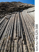 Basalt columns in Garni Gorge, Armenia (2021 год). Стоковое фото, фотограф Юлия Белоусова / Фотобанк Лори